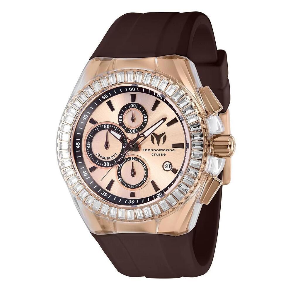 NWT TechnoMarine TM-121166 Cruise | Quartz | Rose Gold | Men's Watch